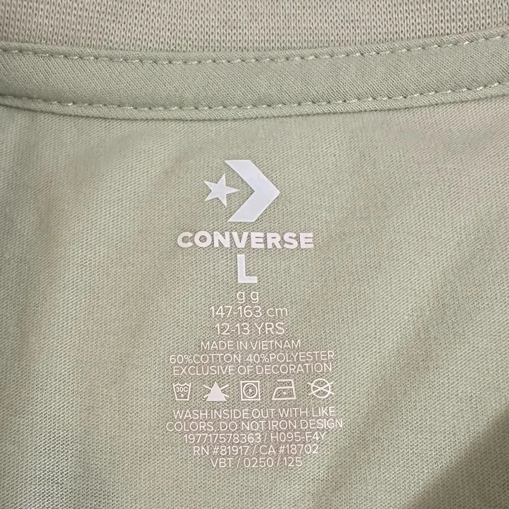 Converse Original All Star Girls Sneaker Graphic Tee